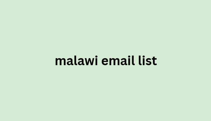 malawi email list