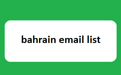 bahrain email list