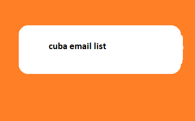 cuba email list