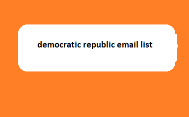 democratic republic email list