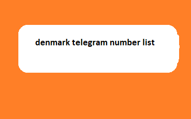 denmark telegram number list