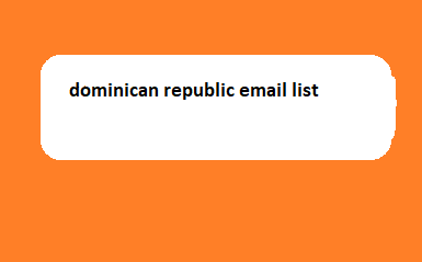 dominican republic email list