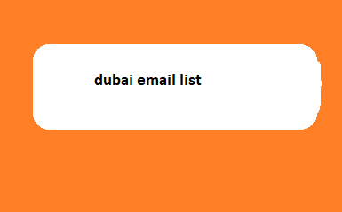 dubai email list