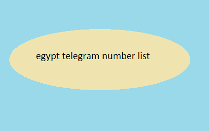 Egypt Telegram Number List​