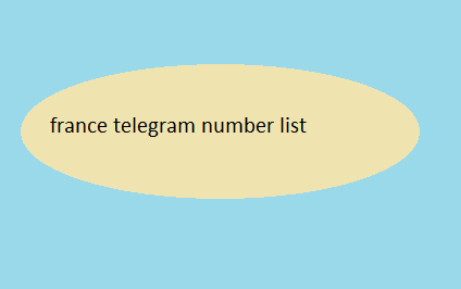 france telegram number list