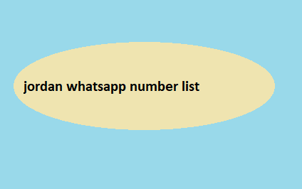 jordan whatsapp number list​