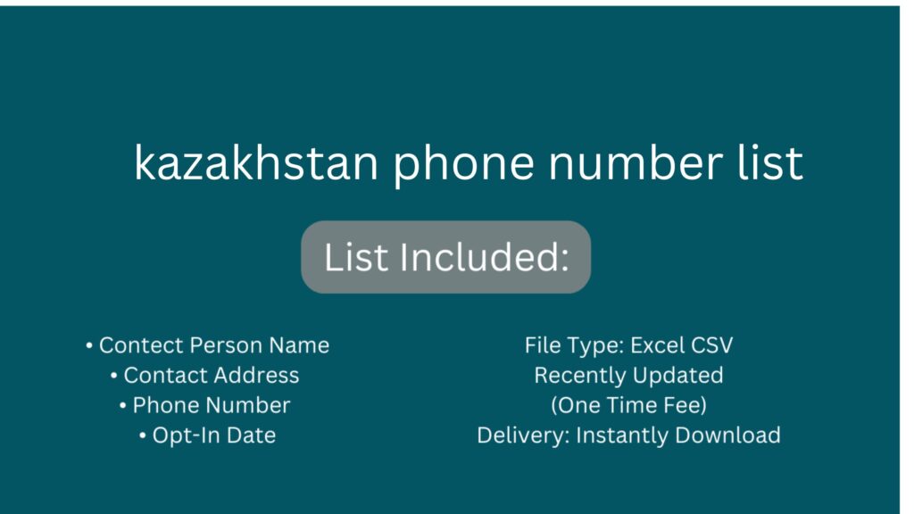 kazakhstan phone number list_