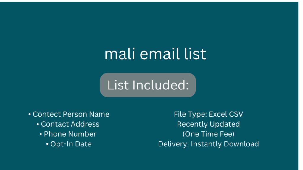 mali email list_