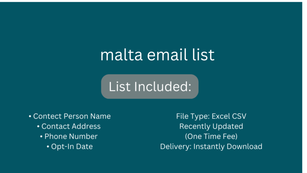 malta email list_