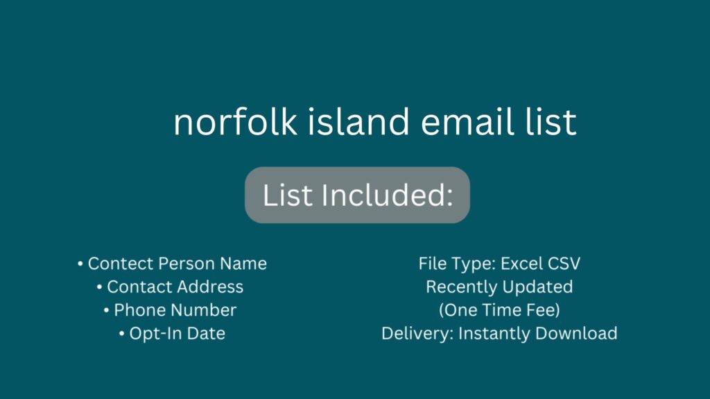 norfolk island email list_