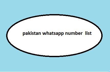 pakistan whatsapp number list​