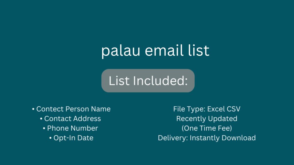 palau email list_