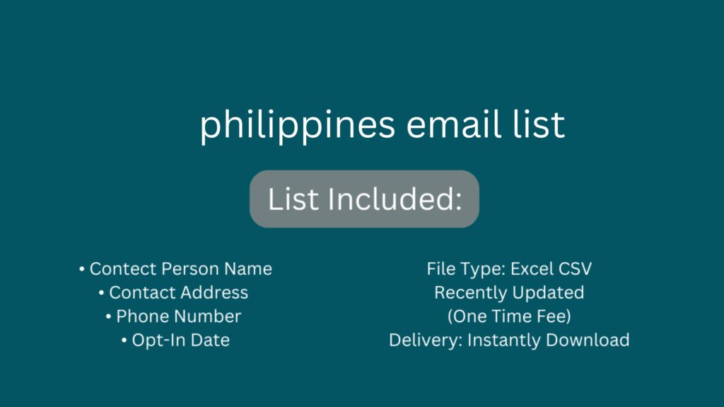 philippines email list_