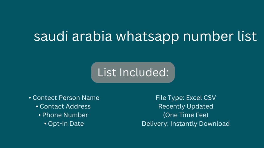 saudi arabia whatsapp number list_