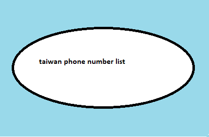 taiwan phone number list​