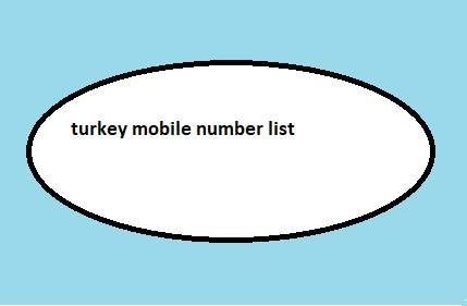 turkey mobile number list​